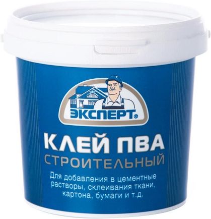Клей ПВА Эксперт строительный, 0.9 кг купить в СОМ