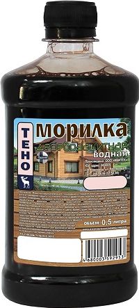 Морилка водная Тено, орех, 0.5 л купить в СОМ