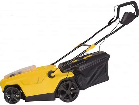 Газонокосилка аккумуляторная HUTER СLM-40 Li-ion, 4.0 А/ч, несамоходная купить в СОМ