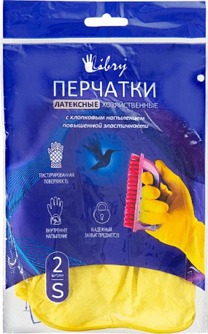Перчатки Libry резиновые S купить в СОМ