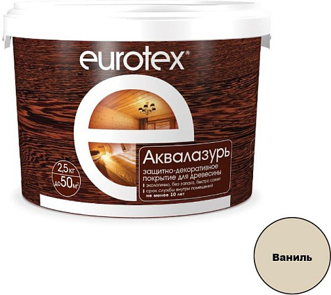 Антисептик декоративный Eurotex, ваниль, 2.5 кг купить в СОМ