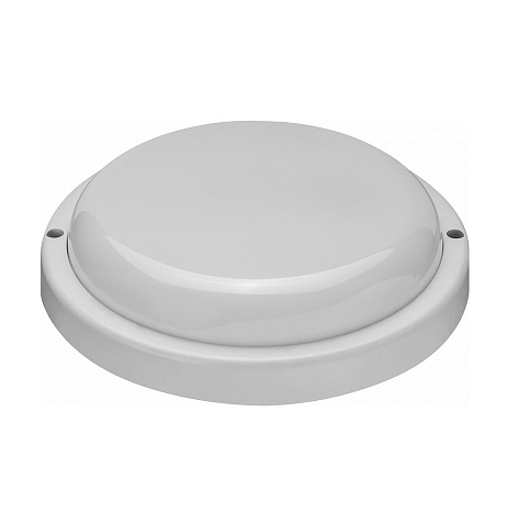 Светильник светодиодный ОНЛАЙТ OBL-R4-15-6.5K-WH-IP65-LED-SNRV 15 Вт, 6500 К, IP65, 1500лм с оптико-акустическим датчиком купить в СОМ