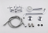 Смеситель для ванны Frud R22118-7, силумин, хром купить в СОМ