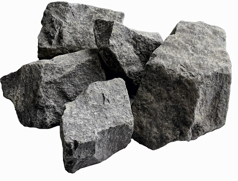 Камни для бани Габбро-диабаз 20кг купить в СОМ