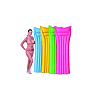 Матрас надувной Bestway 44007  183х69см Summer Essential купить в СОМ