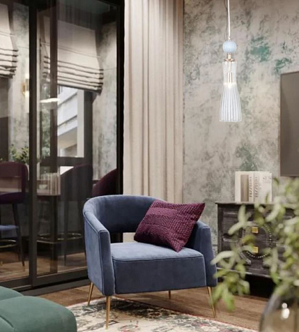 Светильник Linvel LV 9472/1 Ланс Золото Е14, 40W, до 2 кв.м. купить в СОМ