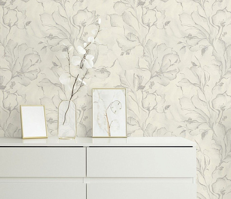Обои виниловые на флизелиновой основе 7300-00 Euro Decor Moonbloom, 1.06 х 10 м . купить в СОМ