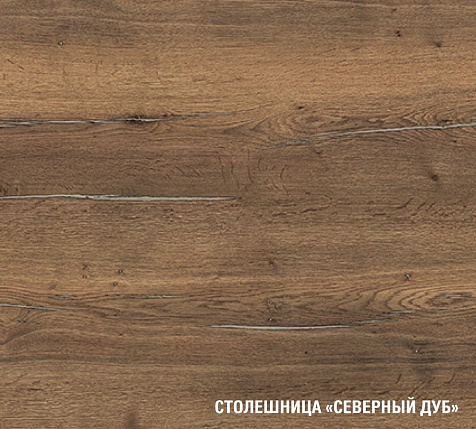 Столешница Северный дуб, 800х600х26мм купить в СОМ