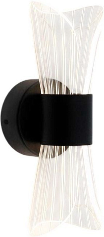 Бра светодиодное Estares DIO 12W 280x80x85 черный IP20 купить в СОМ