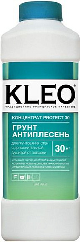 Грунт-антиплесень Kleo Protect30 концентрат,  1л. купить в СОМ