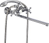 Смеситель для ванны Milardo Duplex DUPSBL2M10, плоский излив купить в СОМ