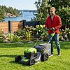 Газонокосилка аккумуляторная Greenworks GD40LM361K2, 40В, Li-ion, 1х4 А/ч АКБ, ЗУ купить в СОМ