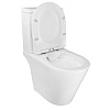 Унитаз-компакт Azario Flin AZ-1363C, безободковый, сиденье микролифт купить в СОМ
