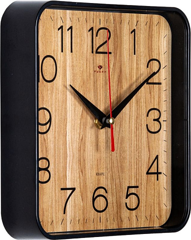 Часы настенные Дерево 1918-112, Рубин купить в СОМ
